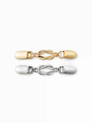 2PCS KNOT SWEATER CLIP