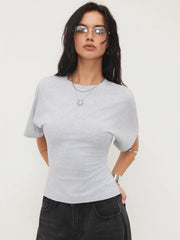 Round Neckline Tee