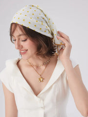 POLKA DOT SQUARE HEADSCRAF