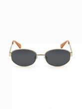 OVAL FRAME FASHION GLASSES