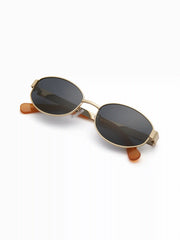 OVAL FRAME FASHION GLASSES