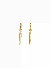 FISH HOOP EARRINGS