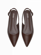 POINTED TOE SLINGBACK FLATS