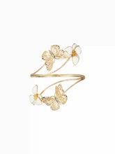 BUTTERFLY & FLOWER ARM CUFF