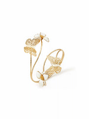 BUTTERFLY & FLOWER ARM CUFF