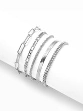 5PCS CHAIN BRACELET SET