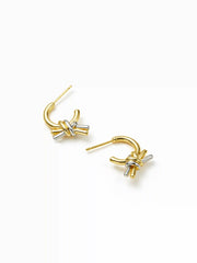 KNOT STUD EARRINGS