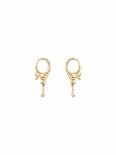 LIQUID METAL STUD EARRINGS