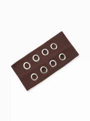 EYELET EMBELLISHED HEADBAND