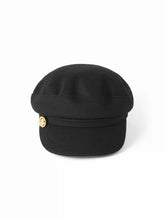 BUCKLE DECOR TWEED BERET HAT