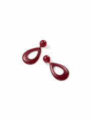 RESIN WATER DROP EARRINGS