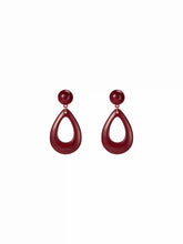 RESIN WATER DROP EARRINGS