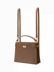 BELTED RECTANGLE CROSSBODY BAG & HANDBAG & BACKPACK