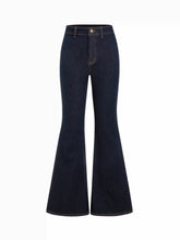 High Stretch Denim High Waist Stretch Flared Jeans