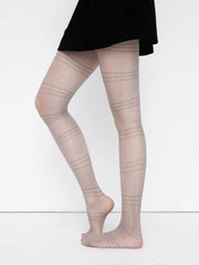 PLAID TIGHTS