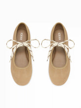 ROUND TOE LACE-UP MARY JANE SNEAKERS