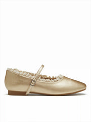 ROUND TOE LACE MARY JANES