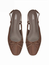 BOWKNOT SLINGBACK FLATS