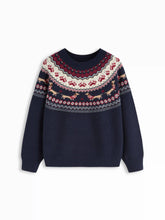 Dachshund Detail Round Neckline Sweater Curve & Plus