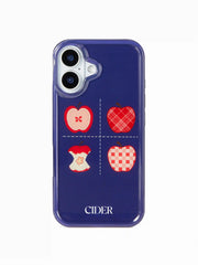 APPLE PATTERN PHONE CASE