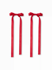 2PCS BOWKNOT HAIR CLIPS