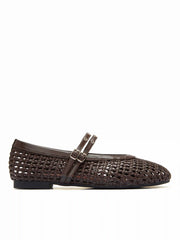 WOVEN DOUBLE STRAP FLATS