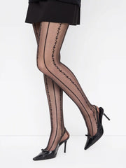 STRIPED & FLORAL TIGHTS