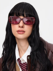 SQUARE FRAME FASHION GLASSES