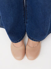 ROUND TOE FAUX LEATHER BUCKLE MARY JANE FLATS
