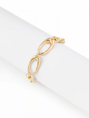 OVAL CHAIN BRACELET