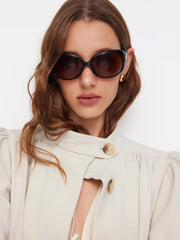 SQUARE FRAME FASHION GLASSES