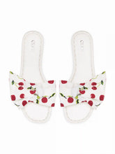 BUCKLE SQUARE TOE SLIPPERS