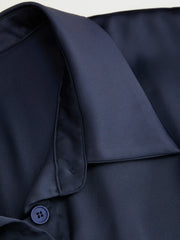 Pleated Cinched Short Sleeve Shirt Curve & Plus