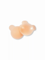 BEAR SHAPE REUSABLE ADHESIVE SILICON NIPPLE COVERS