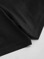 Faux Leather Mid Rise Crocodile Pattern Mini Skort Curve & Plus