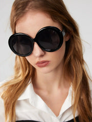ROUND FRAME FASHION GLASSES