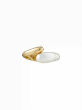 TWO-TONE OPEN CUFF BRACELET