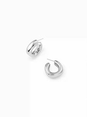 STAINLESS STEEL HOOP EARRINGS