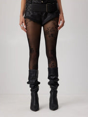 FLORAL PRINT TIGHTS