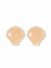 SHELL SHAPE REUSABLE ADHESIVE PUSH UP SILICONE NIPPLE COVER