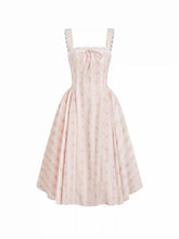Cotton-blend Sculptural Sweetheart Ditsy Floral Lace Up Ruffled Maxi Dress
