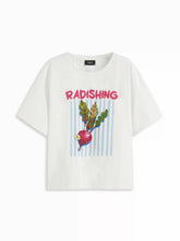 Cotton Radish Fruit Graphic Oversized Short Sleeve Tee Curve & Plus