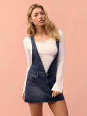 V-neck Bell Sleeve Lace Panel Long Sleeve Top