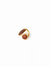 GEMSTONE OPEN RING