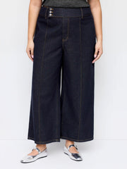 Denim High Rise Baggy Jeans Curve & Plus