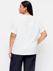 Cotton Radish Fruit Graphic Oversized Short Sleeve Tee Curve & Plus