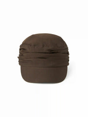 IRREGULAR RUCHED BERET HAT