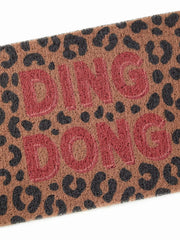 LEOPARD PRINT DOOR MAT