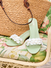 SEQUIN DECOR HEELED SANDALS