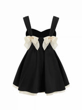 Sweetheart Neck Bowknot A-line Mini Dress Curve & Plus